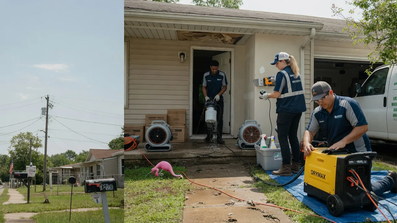 Storm Damage Water Removal in Martin, OH near me